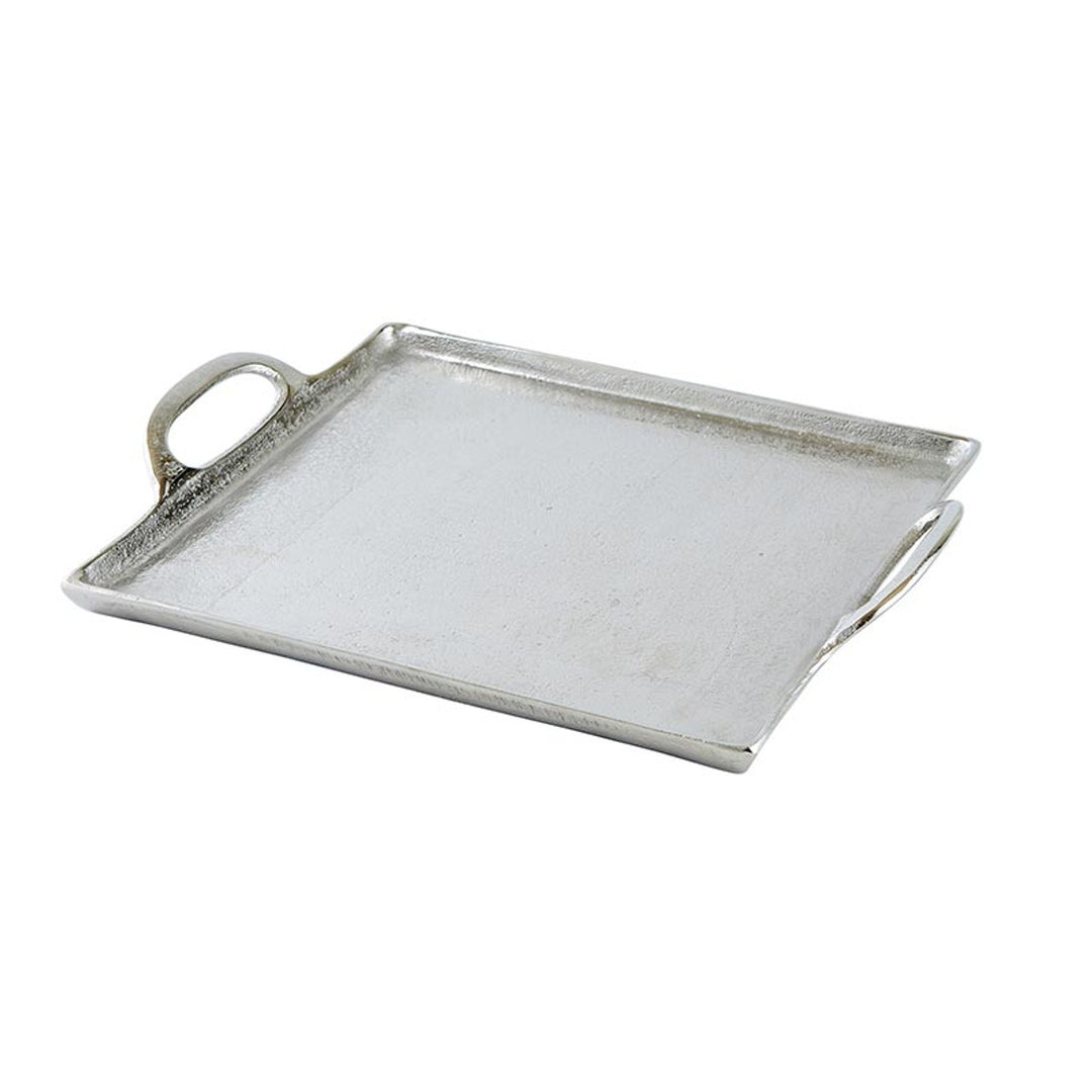 Silver Aluminum Tray