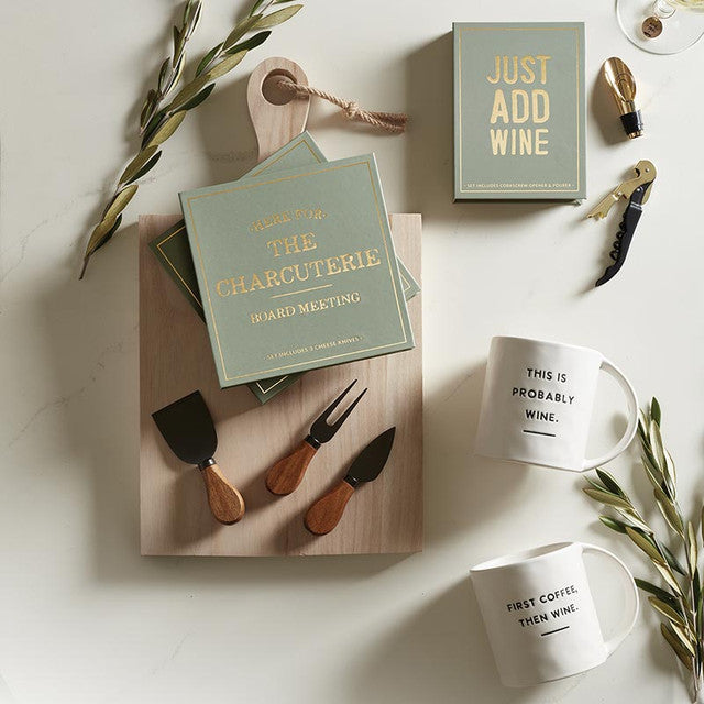 "Just Add Wine" Wine Serving Book Box