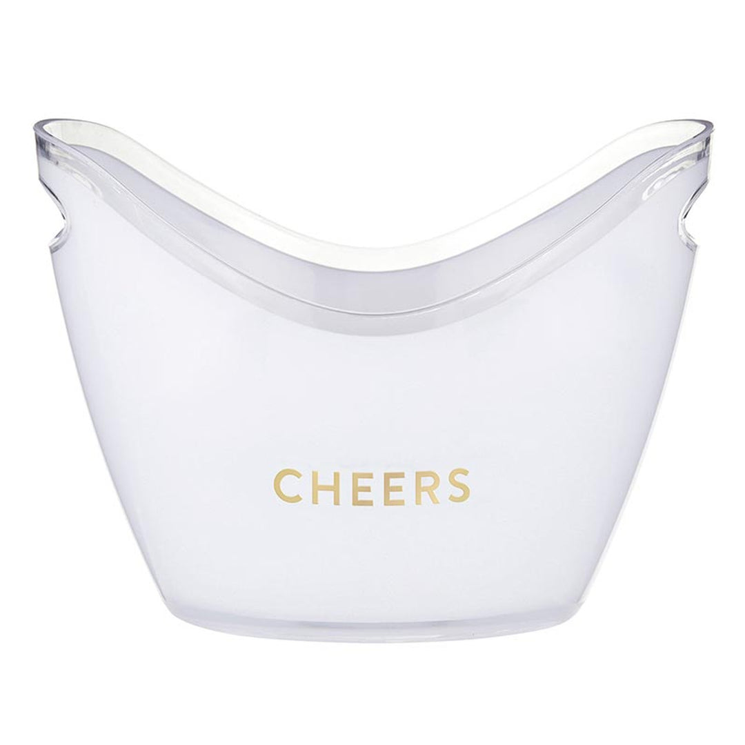 "Cheers" Acrylic Beverage Bucket