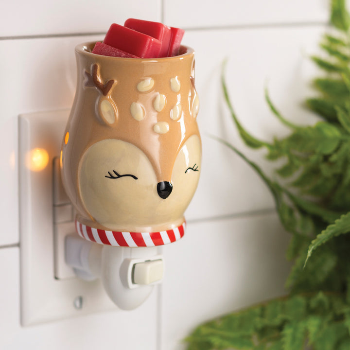 Reindeer Plug-In Wax Melt Warmer – Christmas Fragrance Warmer