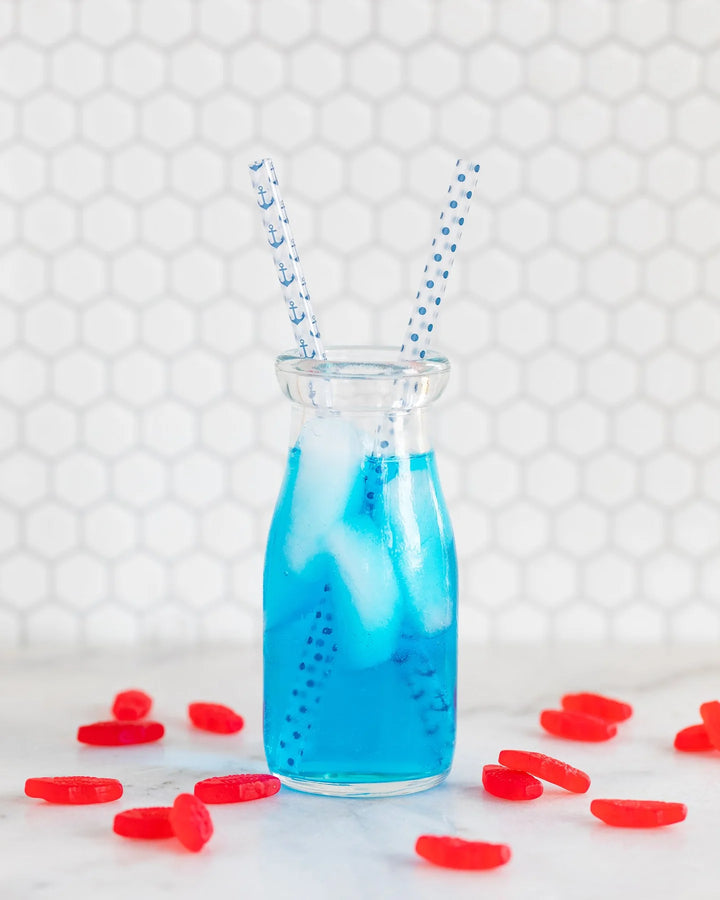 Nautical Reusable Straws, 12 ct