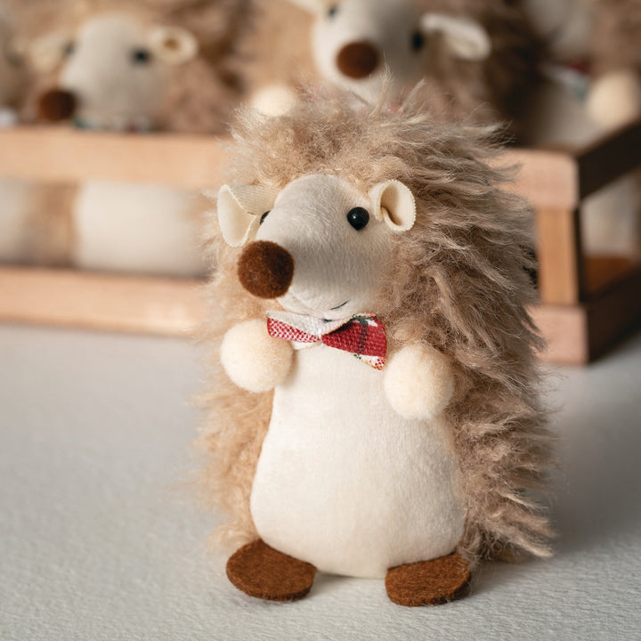 Plush Hedgehog Ornament