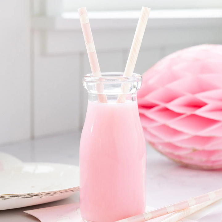 Bunny Reusable Straws, 12 ct