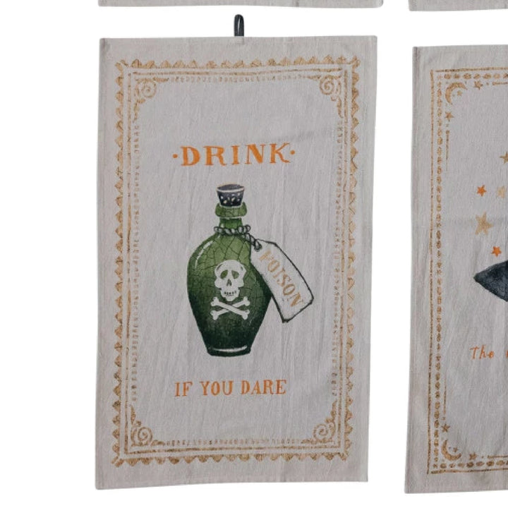 Halloween Tea Towels, 28" x 18"