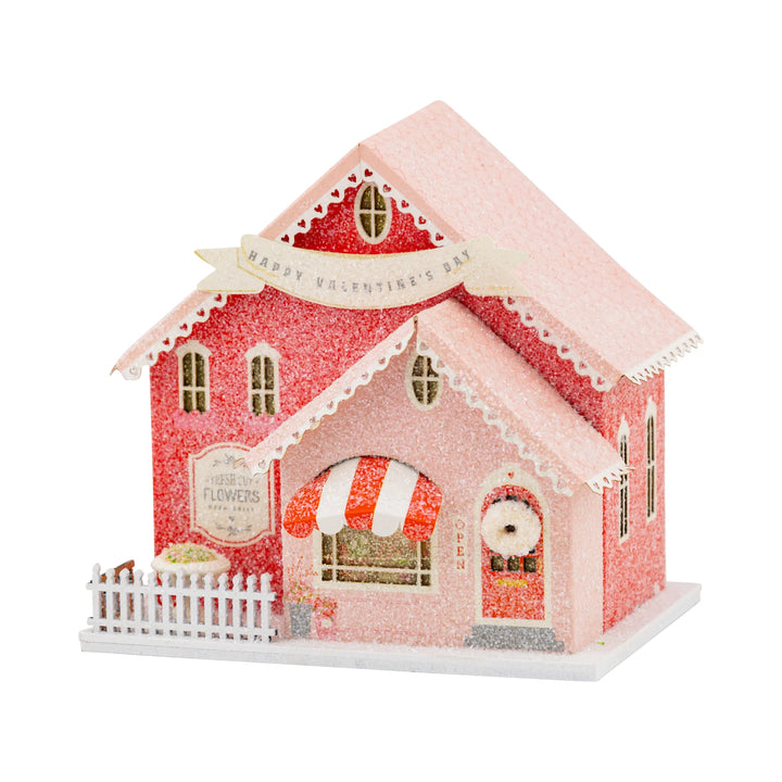 Flower Shop Valentine Paper Village