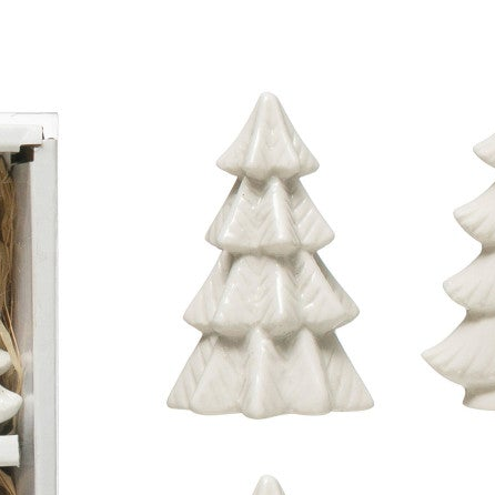 Stoneware Mini Trees, 2.5"