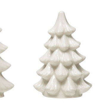 Stoneware Mini Trees, 2.5"