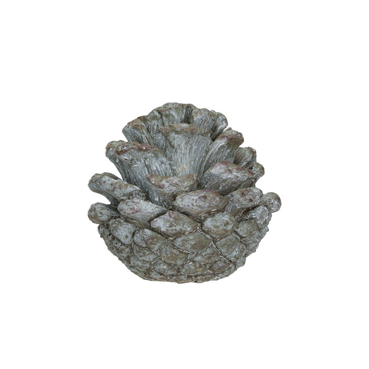 Pinecone Finial, Resin Verdigris Finish