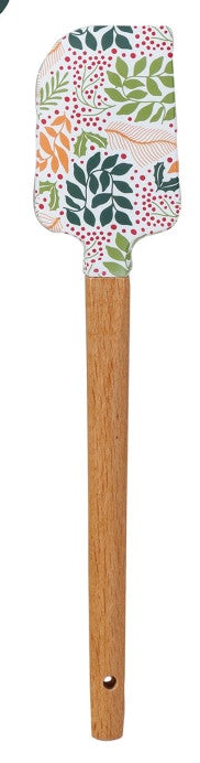 Holiday Spatulas, Silicone + Wood