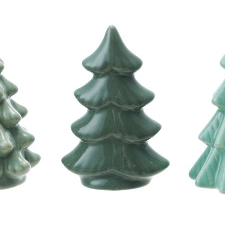 Stoneware Mini Trees, 2.5"