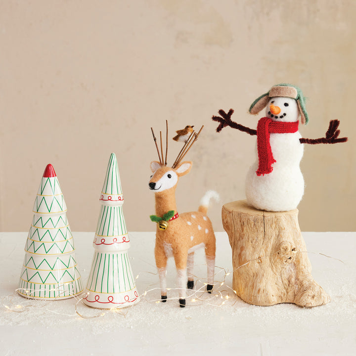 Handmade Fabric & Wool Felt Friends