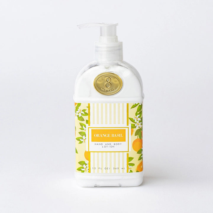 Orange Basil Hand + Body Lotion, 12oz