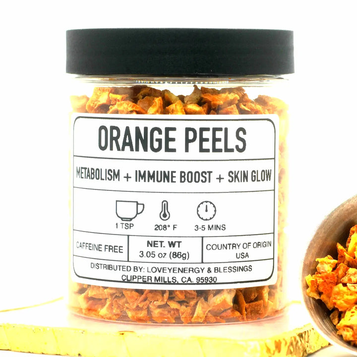Orange Peels Handcrafted Herbal Tea , 3.05 oz