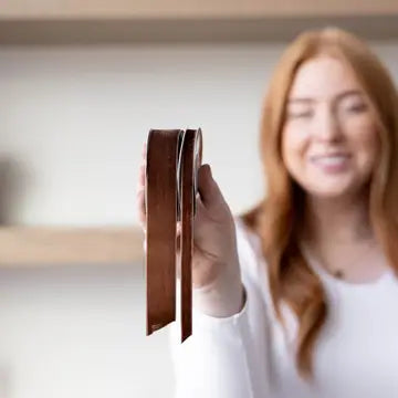 Brown Velvet Ribbon Spool