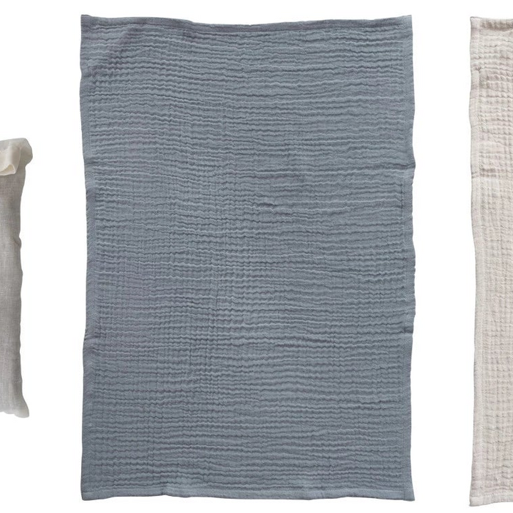 Cotton Double Cloth Tea Towel, 28" x 18"