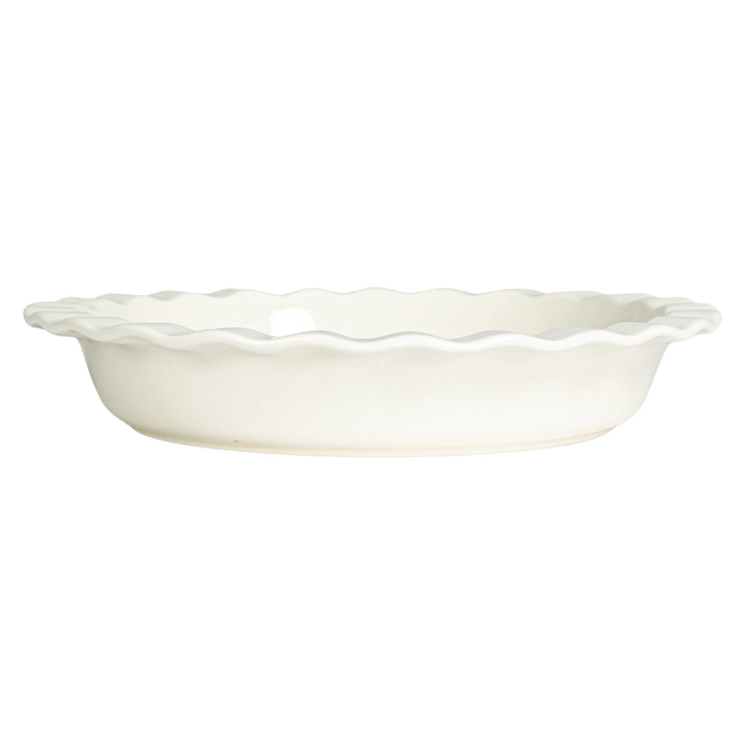 "Beauty is..." Stoneware Pie Dish 11.25"