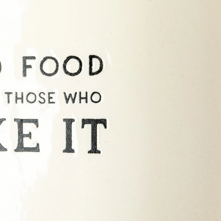 "Good Food..." 1 Qt Stoneware Baker