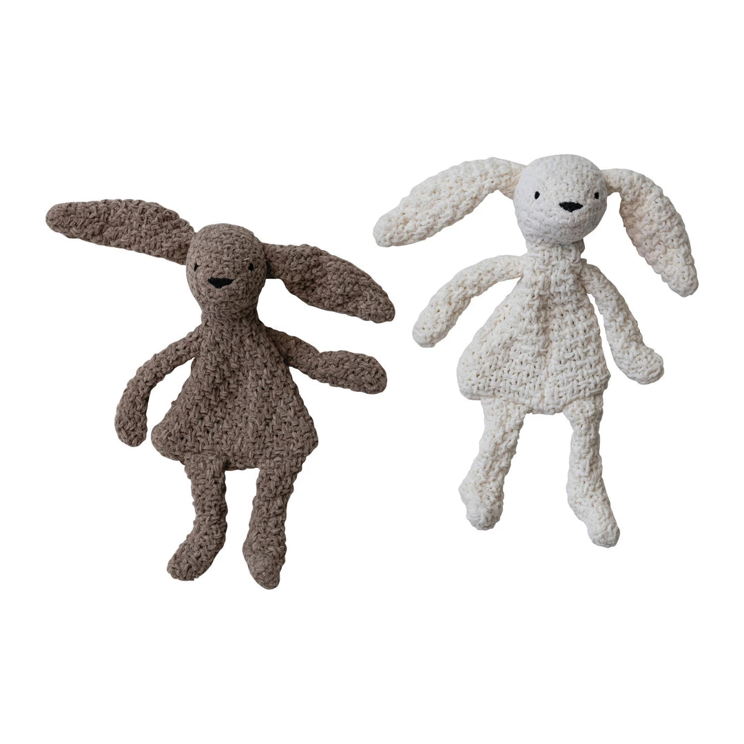 Knit Bunny, Chenille Toy