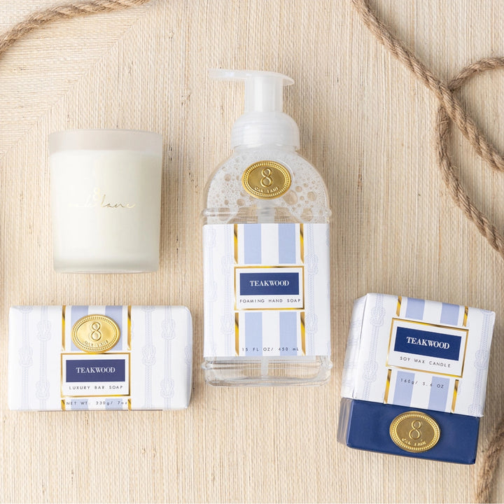 Teakwood Wrapped Bar Soap, 7oz