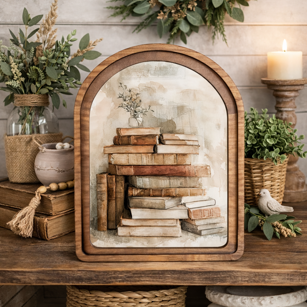 Framed Canvas Art Sign