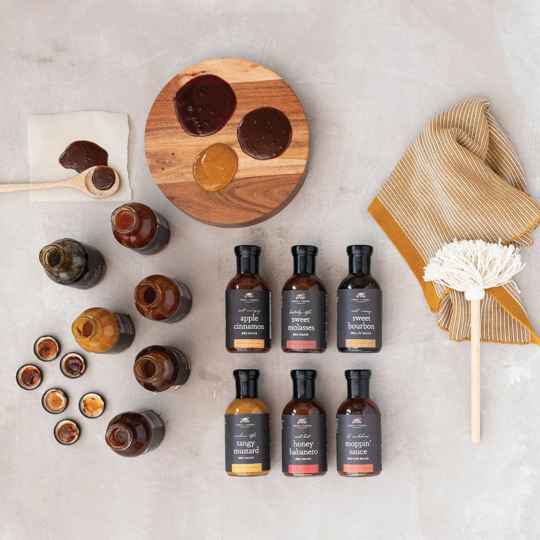 Finch + Fennel Carolina-Style Tangy Mustard BBQ Sauce, 13.5 oz