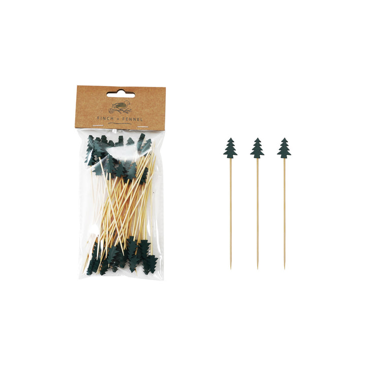 Seasonal Bamboo Party Picks