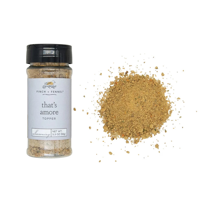Finch + Fennel That's Amore Topper Seasoning, 3.3 oz