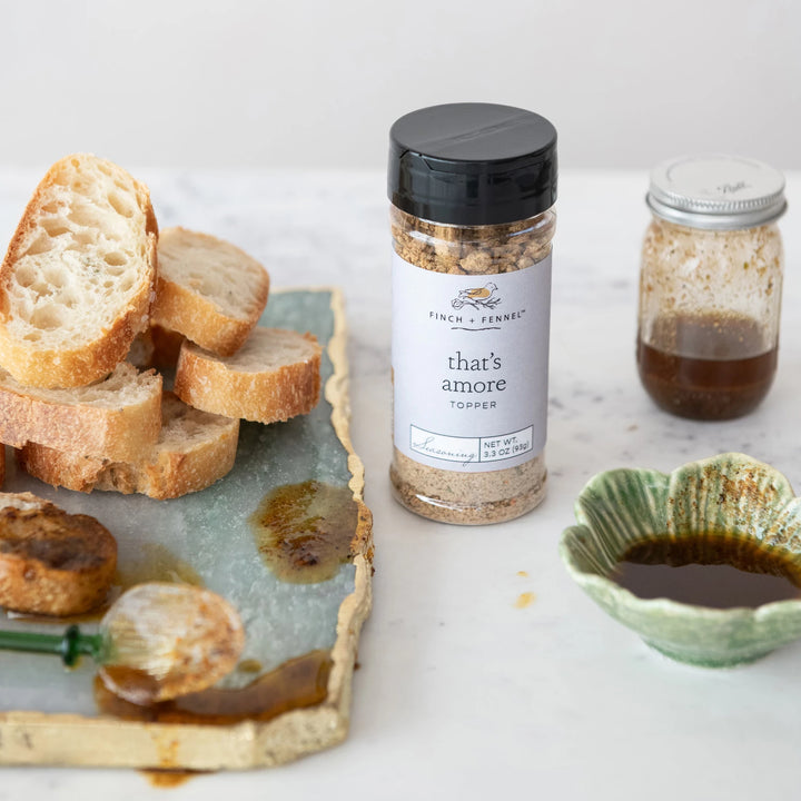 Finch + Fennel That's Amore Topper Seasoning, 3.3 oz