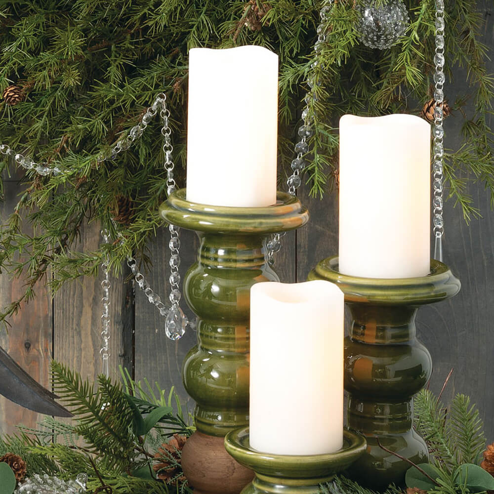 Crystal Drop Garland, 34"