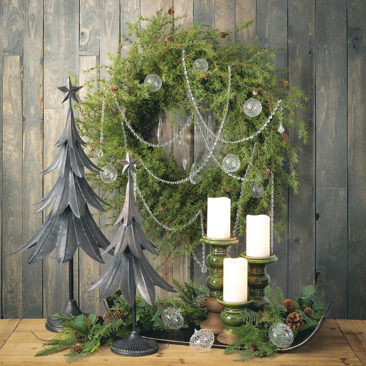 Crystal Drop Garland, 34"