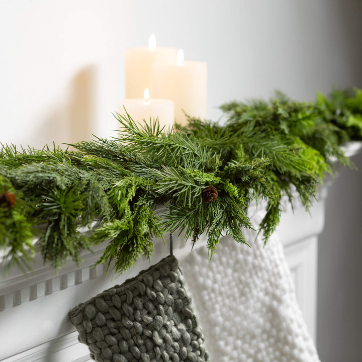 Lush Green Cedar Garland