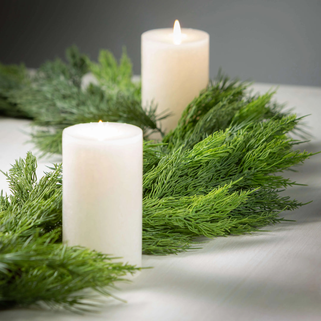 Lush Green Cedar Garland