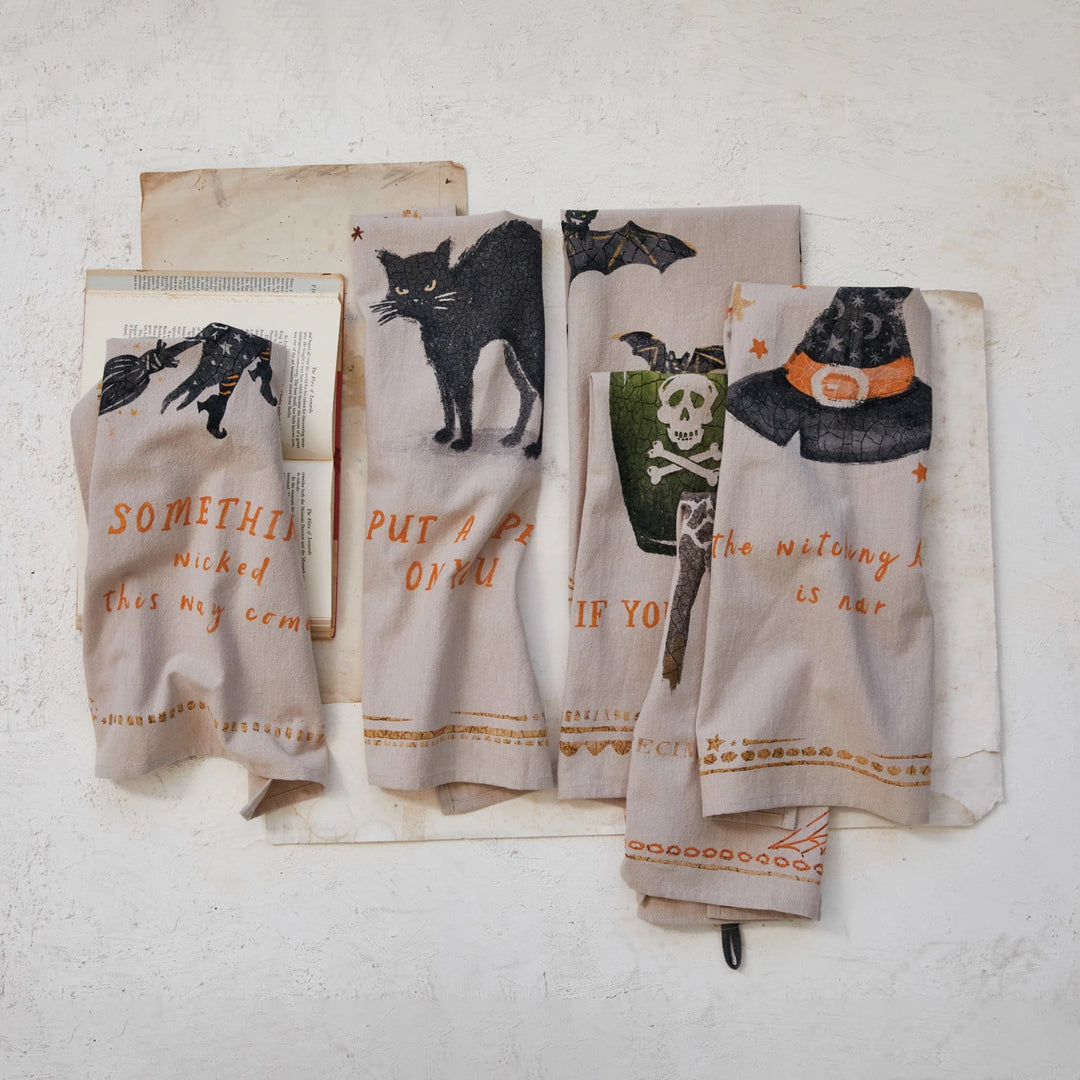 Halloween Tea Towels, 28" x 18"