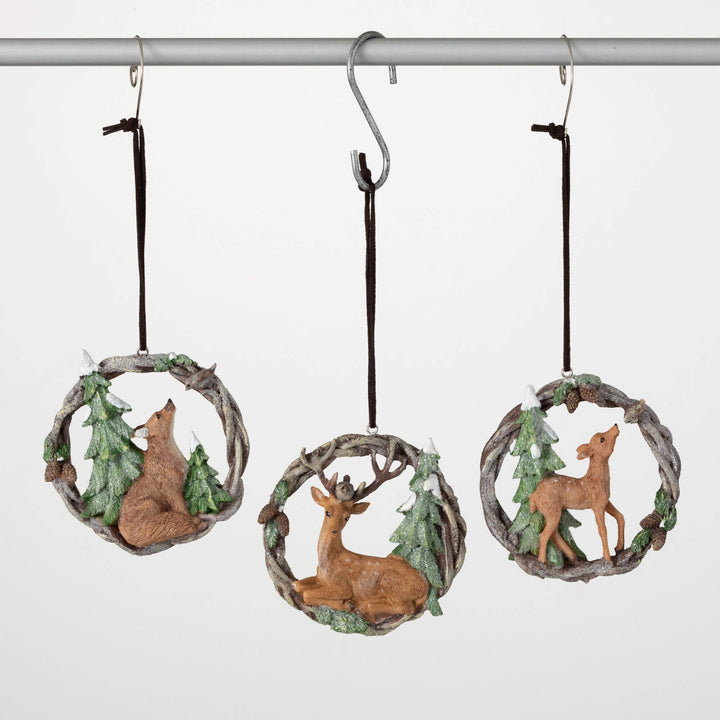 Woodland Animal Ornaments