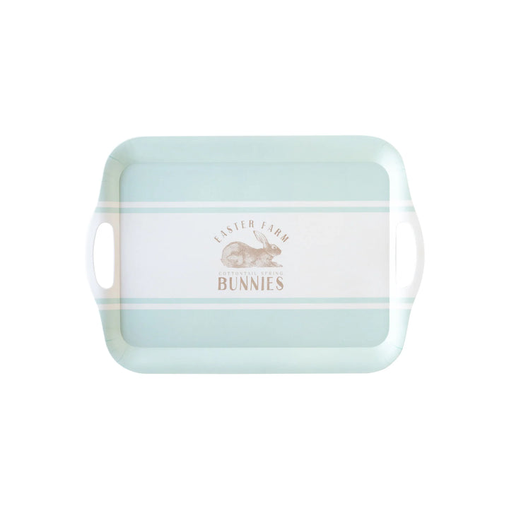 Easter Farm Reusable Bamboo Tray