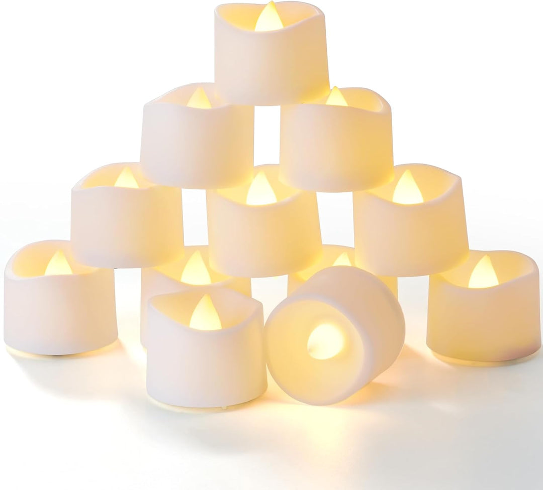 Flameless LED Tea Lights with Timer
