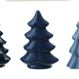 Stoneware Mini Trees, 2.5"