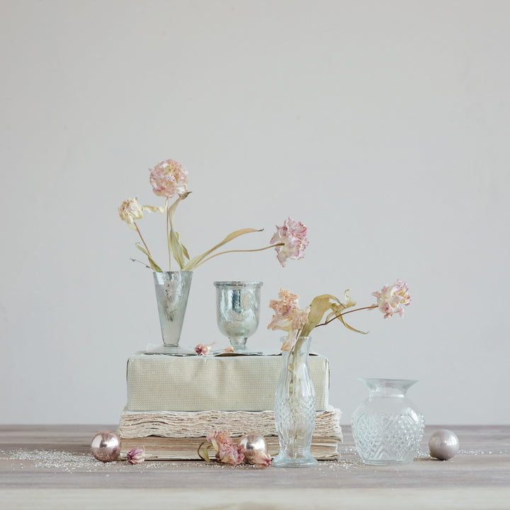 Cut Glass Bud Vase